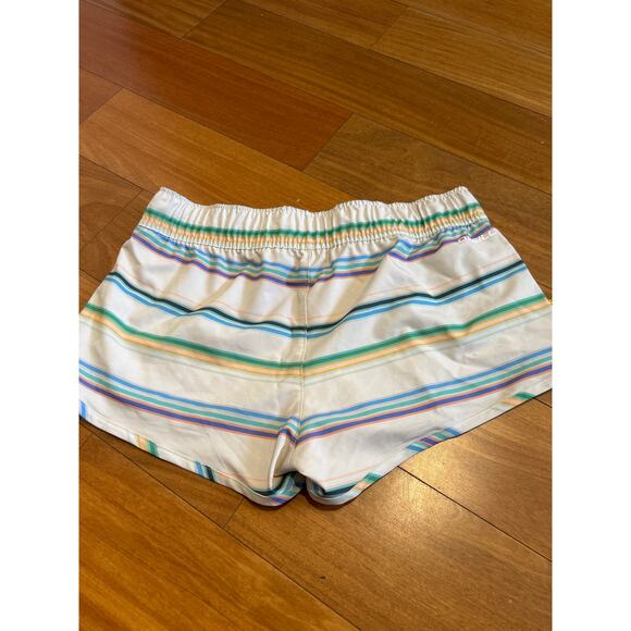 Oneill Ladie's Striped Short Hyperfreak Shorts - Picture 4 of 6
